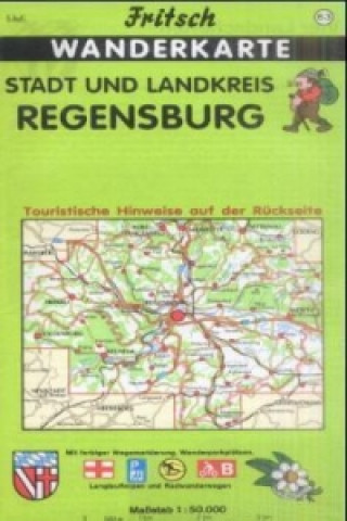 Fritsch Karte - Stadt und Landkreis Regensburg