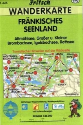 Fritsch Karte - Fränkisches Seenland