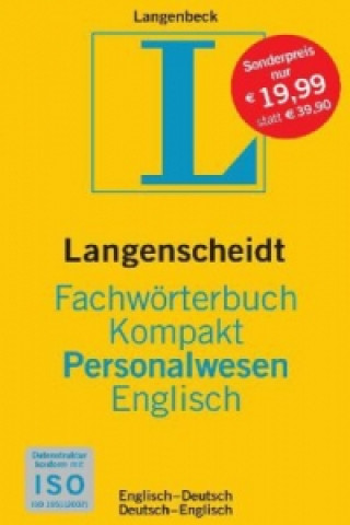 Langenscheidt Fachwörterbuch Kompakt Personalwesen Englisch. Langenscheidt Dictionary of Human Resources Concise Editon English, English-German/German