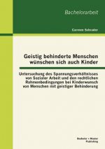Geistig behinderte Menschen wunschen sich auch Kinder