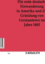 erste deutsche Einwanderung in Amerika und die Grundung von Germantown im Jahre 1863