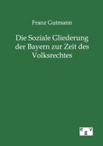 Soziale Gliederung der Bayern zur Zeit des Volksrechtes