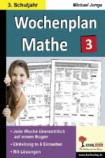 Wochenplan Mathe, 3. Schuljahr
