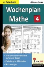 Wochenplan Mathe, 4. Schuljahr