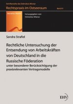 Rechtliche Untersuchung der Entsendung von Arbeitskraften von Deutschland in die Russische Foederation