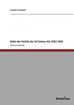 Rolle der Politik der IG Farben AG 1933-1945