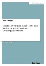 Soziale Gerechtigkeit in der Thora - Eine Analyse im Spiegel moderner Gerechtigkeitstheorien