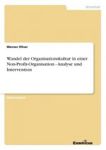 Wandel der Organisationskultur in einer Non-Profit-Organisation - Analyse und Intervention