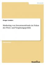 Marketing von Investmentfonds im Fokus der Preis- und Vergutungspolitik