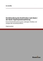 Behandlung des Kreditrisikos nach Saule I der Basler Eigenkapitalempfehlung