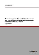 Evaluierung eines Photovoltaikkraftwerks von der Beratung des Kunden bis zur Endmontage- und Inbetriebnahme vor Ort