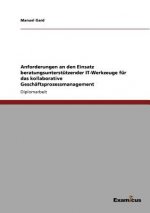 Anforderungen an den Einsatz beratungsunterstutzender IT-Werkzeuge fur das kollaborative Geschaftsprozessmanagement