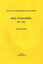 Ergänzungsbibliographie Rolf Italiaander 1977-1991