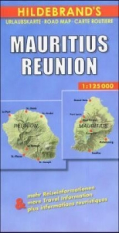 Hildebrand's Urlaubskarte Mauritius, Reunion. Maurice, La Reunion