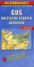 Hildebrand's Urlaubskarte GUS, Baltische Staaten, Georgien. C.I.S., Baltic States, Georgia. C.E.I., Etats-Baltes, Georgie