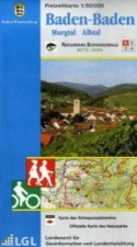 Topographische Freizeitkarte Baden-Württemberg Baden-Baden