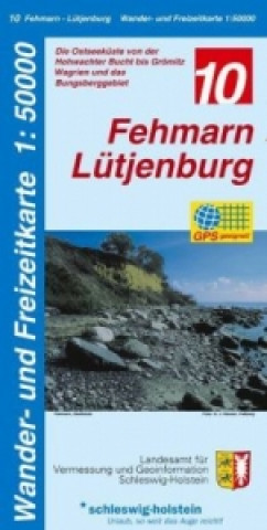 Wander- und Freizeitkarte Fehmarn-Lütjenburg