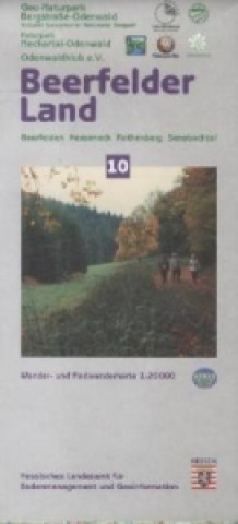 Topographische Freizeitkarte Hessen (1 : 20.000) - Beerfelder Land