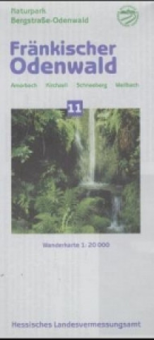Topographische Freizeitkarte Hessen (1 : 20.000) - Fränkischer Odenwald