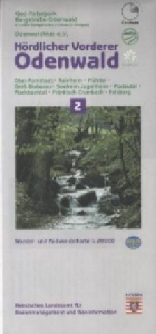 Topographische Freizeitkarte Hessen (1 : 20.000) - Nördlicher Vorderer Odenwald