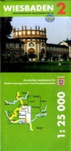 Topographische Freizeitkarte Hessen (1 : 25.000) - Wiesbaden