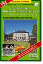 Doktor Barthel Wander-, Ski- und Radwanderkarte Vogtländische Musik- und Bäderregion, Bad Elster, Markneukirchen