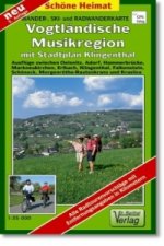 Doktor Barthel Karte Vogtländische Musikregion mit Stadtplan Klingenthal