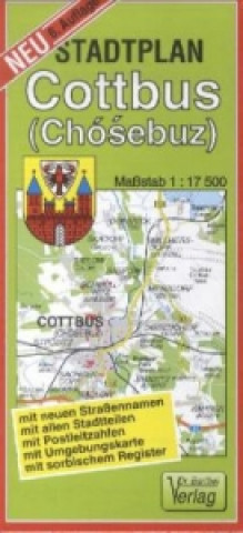 Doktor Barthel Stadtplan Cottbus (Chósebuz)