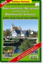 Doktor Barthel Karte Große Radwander- und Wanderkarte Oberlausitzer Bergland und Nationalpark Böhmische Schweiz