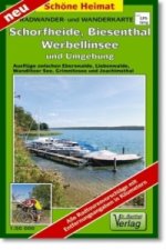 Doktor Barthel Radwander- und Wanderkarte Schorfheide, Eberswalde, Biesenthal, Werbellinsee und Umgebung