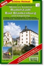 Doktor Barthel Karte Mittleres Saaletal, Rudolstadt, Bad Blankenburg und Umgebung