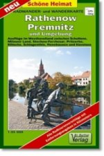 Radwander- und Wanderkarte Rathenow, Premnitz, Rhinow und Umgebung