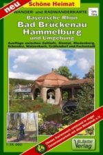 Doktor Barthel Karte Rhön, Bad Brückenau, Hammelburg, und Umgebung