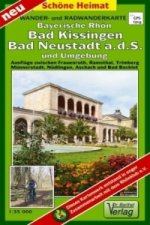 Doktor Barthel Karte Bayerische Rhön, Bad Kissingen, Bad Neustadt a.d.S. und Umgebung