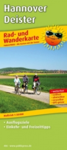 PublicPress Rad- und Wanderkarte Hannover, Deister