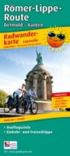 PublicPress Leporello Radwanderkarte Römer-Lippe-Route, Detmold - Xanten