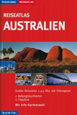 AUSTRÁLIE ATLAS/AUSTRALIEN REISEATLAS