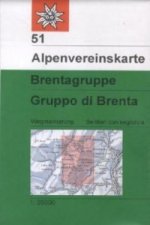 Brentagruppe. Gruppo di Brenta