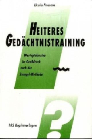 Heiteres Gedächtnistraining, 105 Kopiervorlagen