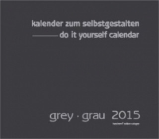 Grey - Grau 2021 - Blanko Gross XL Format 2021