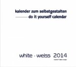 White - Weiss 2021 - Blanko Gross XL Format
