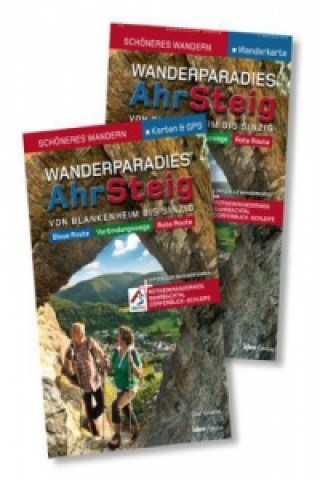 AhrSteig Wandern - Start-Set Buch & Karte 1: 25000. Offizielles Wander-Set zur endgültigen Trasse mit App-Anbindung
