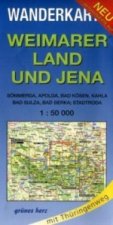 Wanderkarte Weimarer Land und Jena