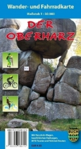 Der Oberharz, Wander- und Fahrradkarte