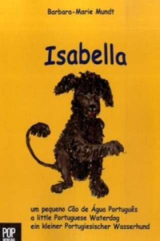 Isabella, ein kleiner Portugiesischer Wasserhund. Isabella, um pequeno C