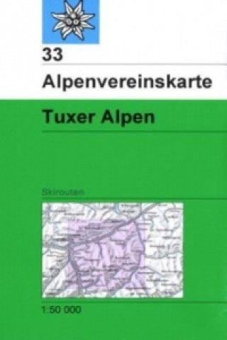 Tuxer Alpen, Skirouten