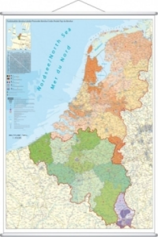 Benelux-Länder, Postleitzahlen. Benelux, Postcodes. Pays du Benelux, Codes Postals