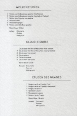 Wolkenstudien / Cloud Studies / Etudes des nuages