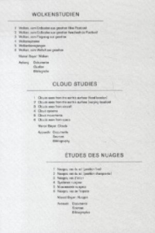 Wolkenstudien / Cloud Studies / Etudes des nuages