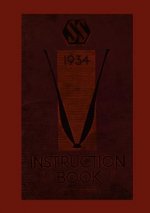 Instruction Book of Ss-Cars (Jaguar)